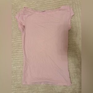 🌸 Garage Pink Cap Sleeve Baby Tee 🎀